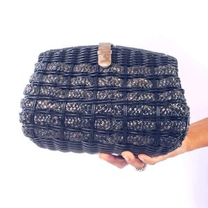 Vintage Woven Straw Bag